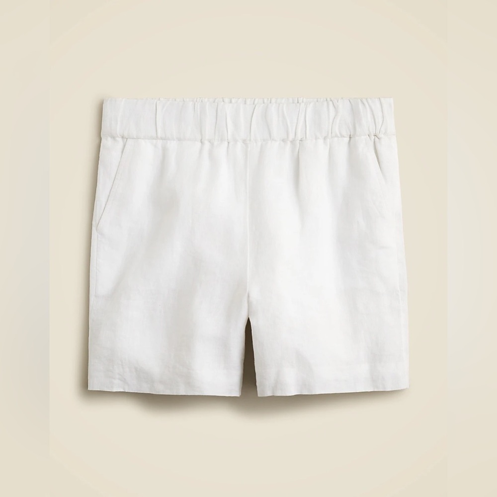 J.Crew Tropez 3” short in linen CA384